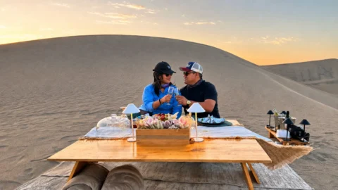 Full Day: Private Sunset Dunes Tour with Picnic, UTV & Sandboarding