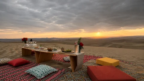 Full Day: Private Sunset Dunes Tour with Picnic, UTV & Sandboarding